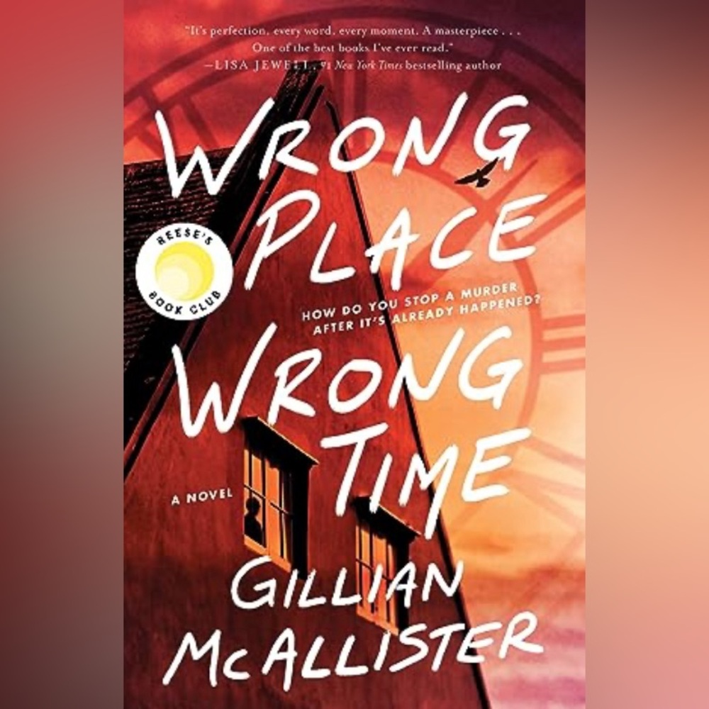 Paperback copy of Wrong Place Wrong Time